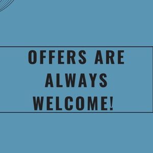 Offers are welcome!!